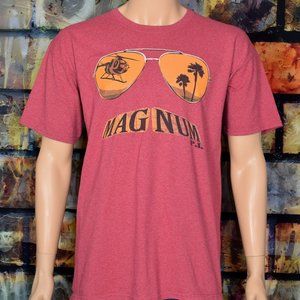 Magnum P.I. Aviators Red Short Sleeve T-Shirt - XL